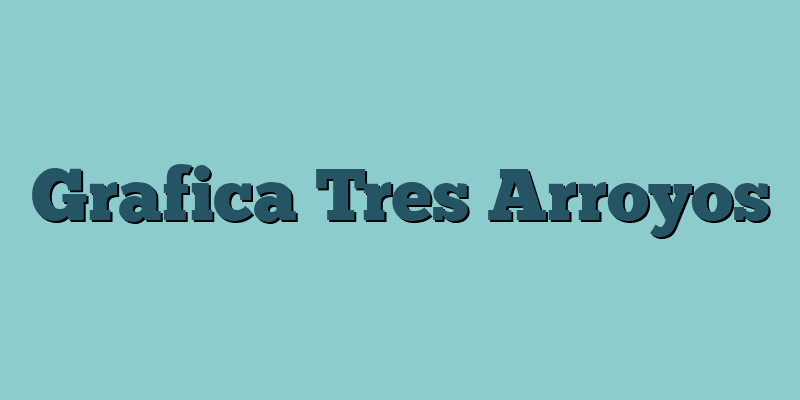 Grafica Tres Arroyos