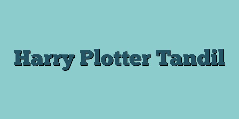 Harry Plotter Tandil