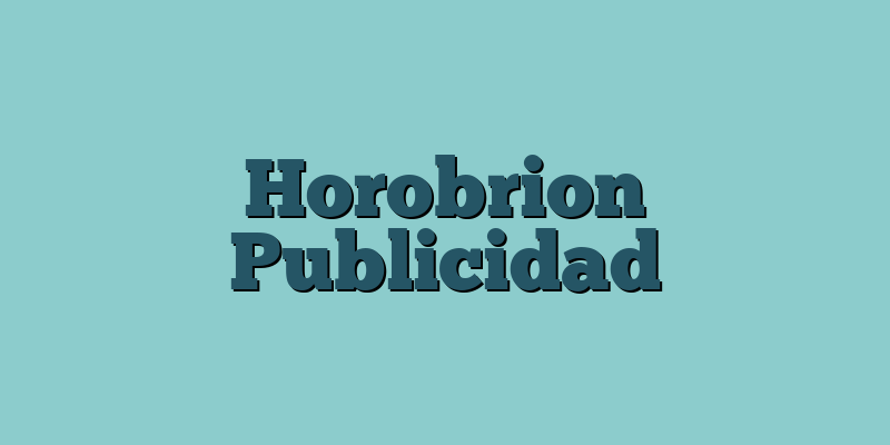 Horobrion Publicidad