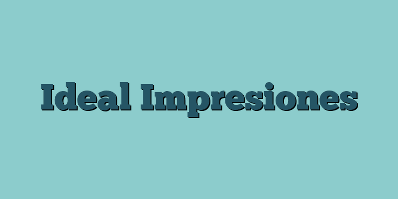 Ideal Impresiones