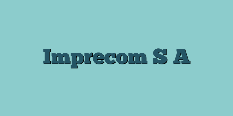 Imprecom S A