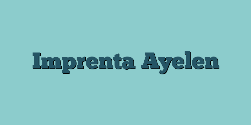 Imprenta Ayelen