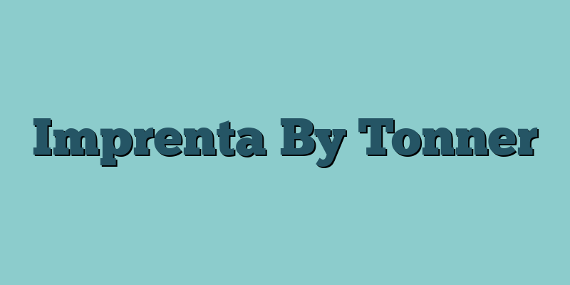 Imprenta By Tonner