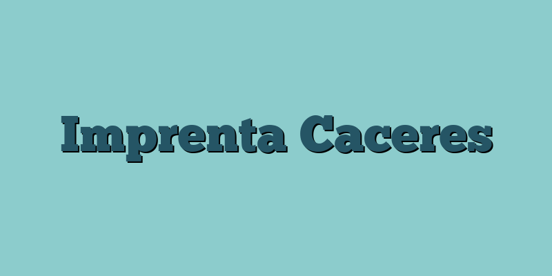 Imprenta Caceres