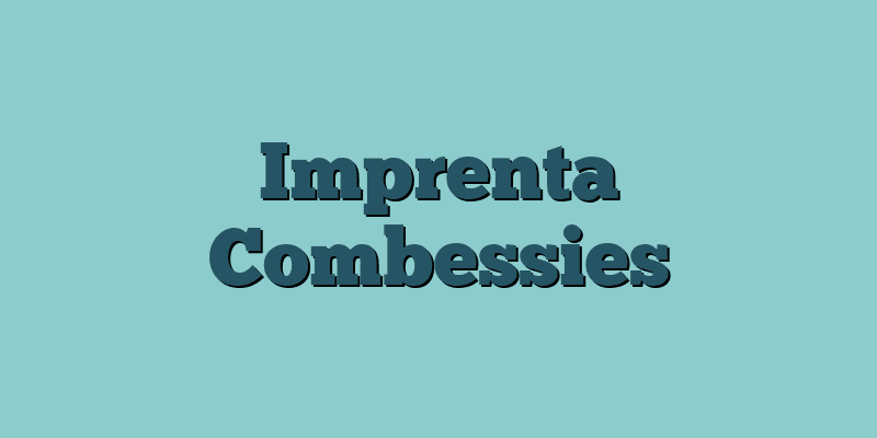 Imprenta Combessies