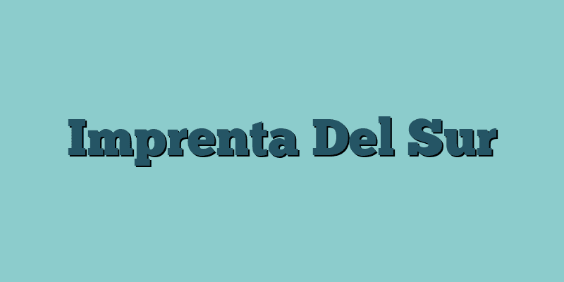 Imprenta Del Sur