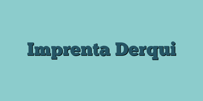 Imprenta Derqui