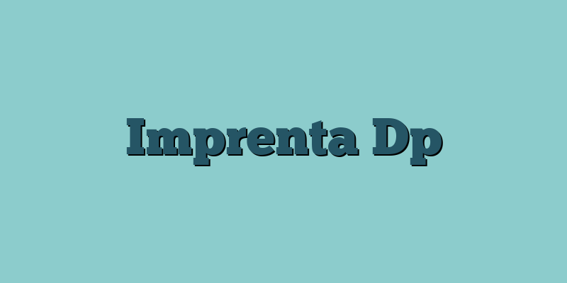 Imprenta Dp