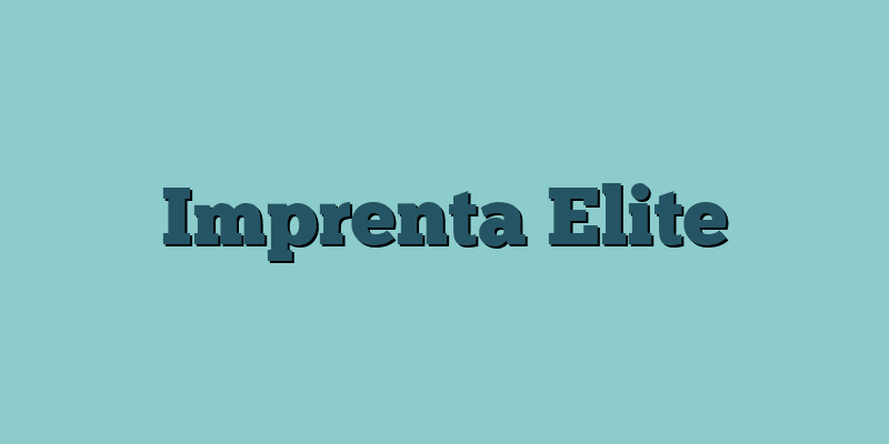 Imprenta Elite