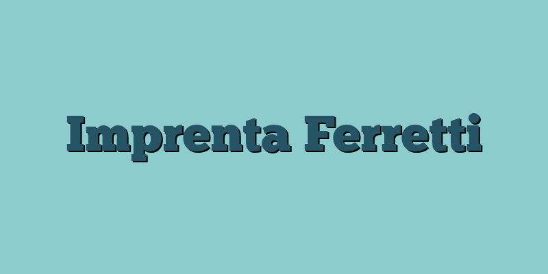 Imprenta Ferretti