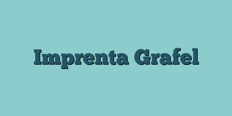 Imprenta Grafel