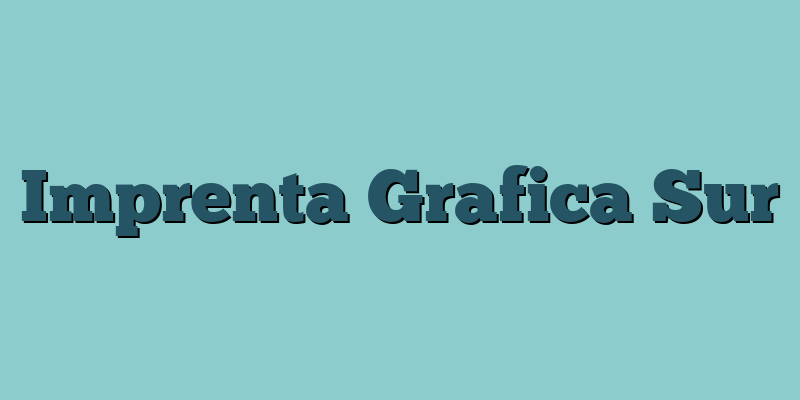 Imprenta Grafica Sur