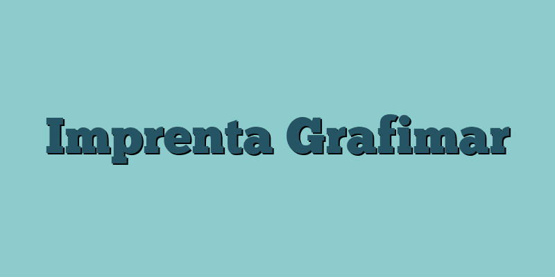 Imprenta Grafimar