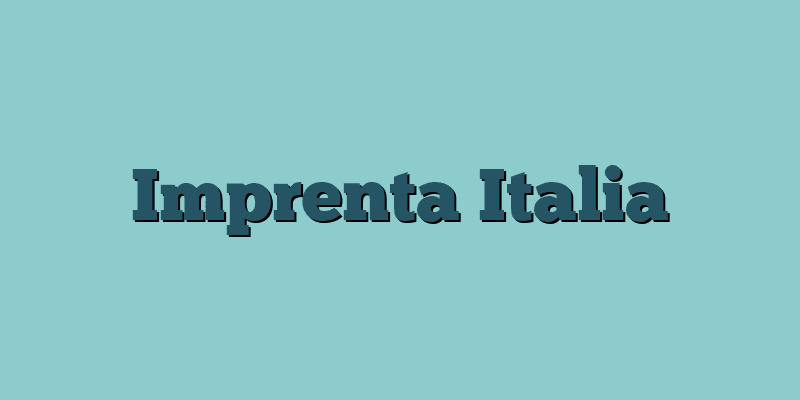 Imprenta Italia
