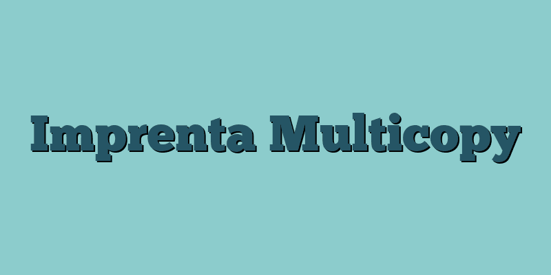 Imprenta Multicopy