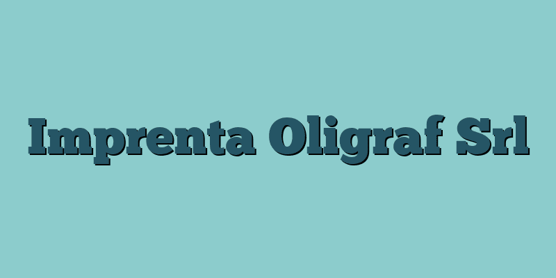 Imprenta Oligraf Srl