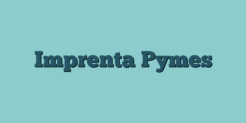 Imprenta Pymes