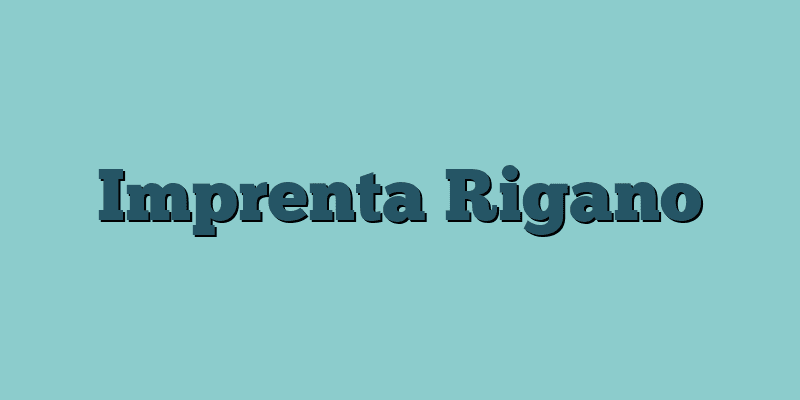 Imprenta Rigano