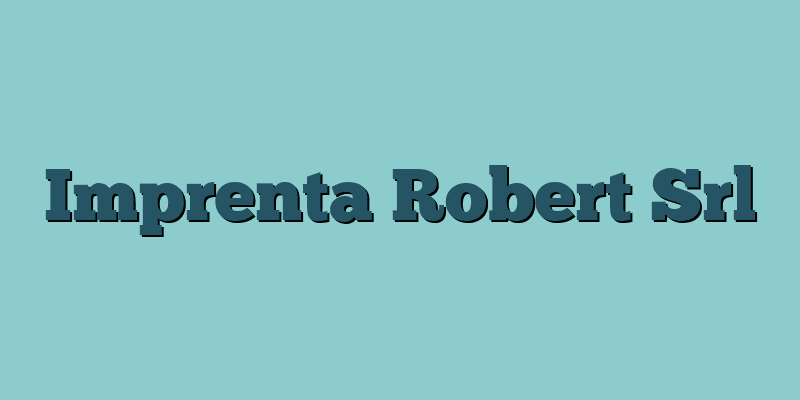 Imprenta Robert Srl