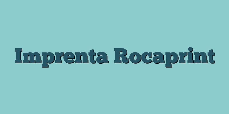 Imprenta Rocaprint