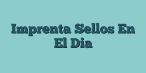 Imprenta Sellos En El Dia