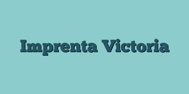 Imprenta Victoria