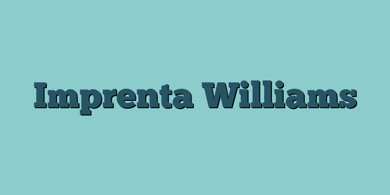 Imprenta Williams