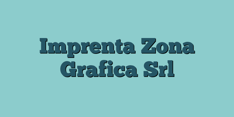 Imprenta Zona Grafica Srl