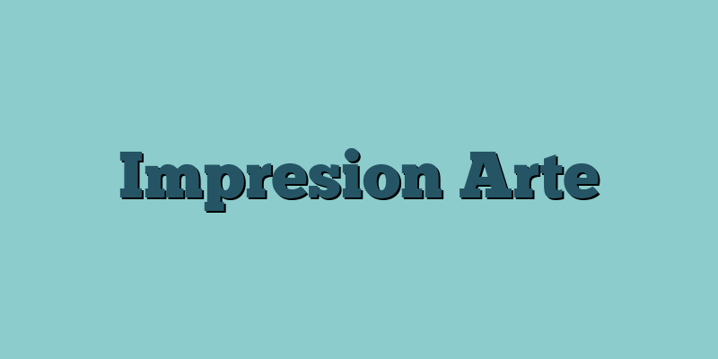 Impresion Arte