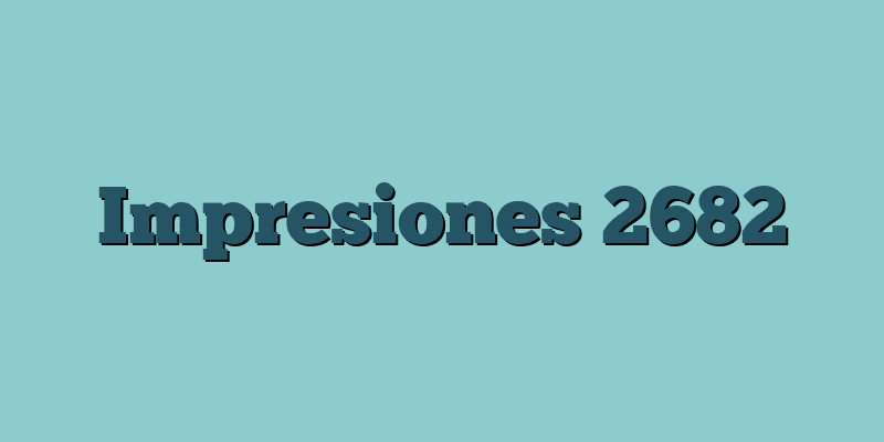 Impresiones 2682