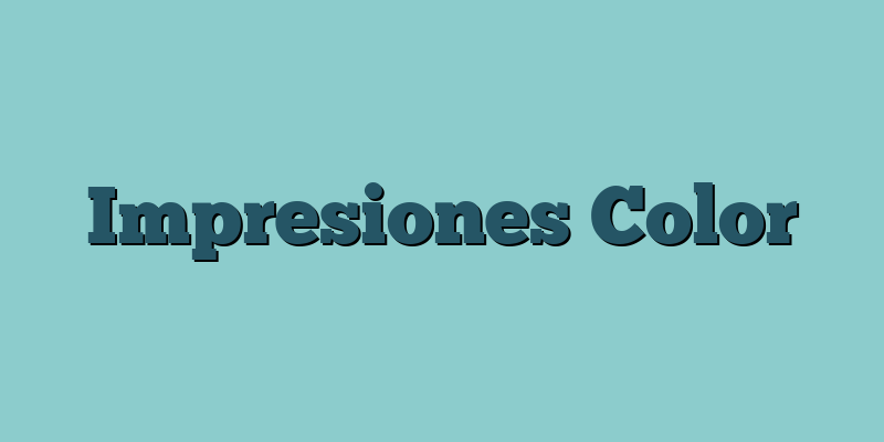 Impresiones Color
