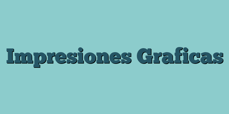 Impresiones Graficas