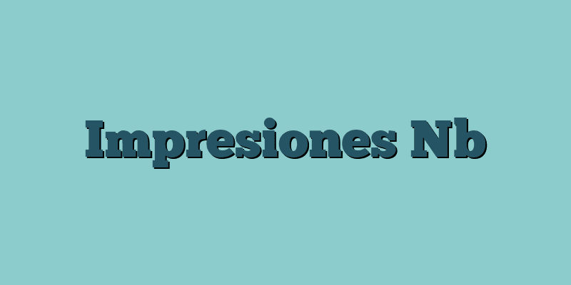 Impresiones Nb