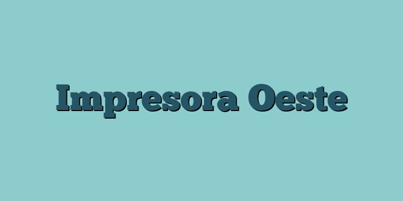 Impresora Oeste