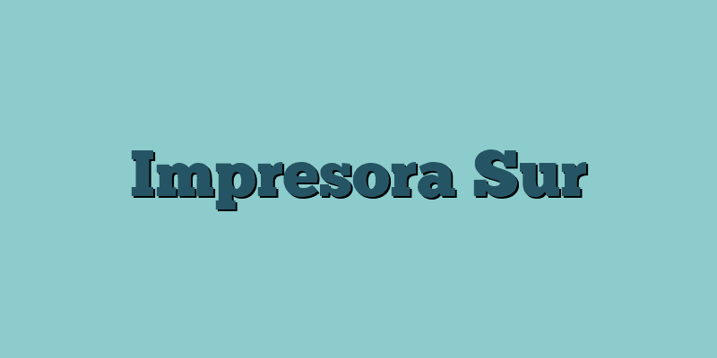 Impresora Sur