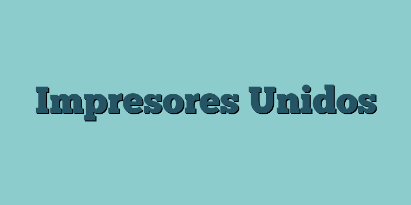Impresores Unidos