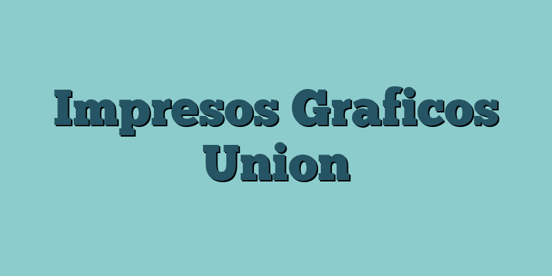 Impresos Graficos Union