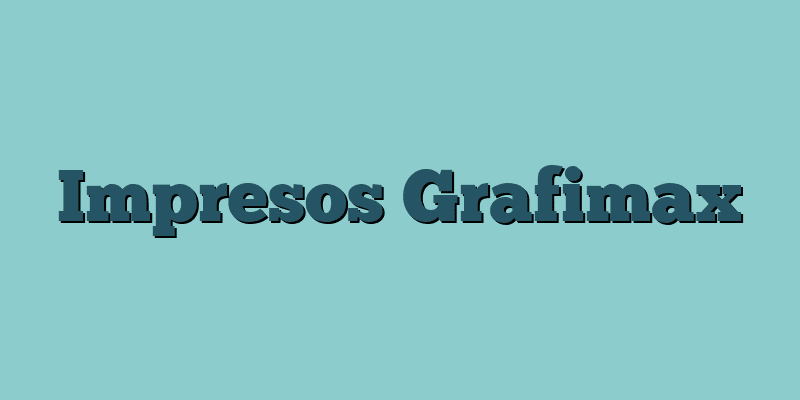 Impresos Grafimax