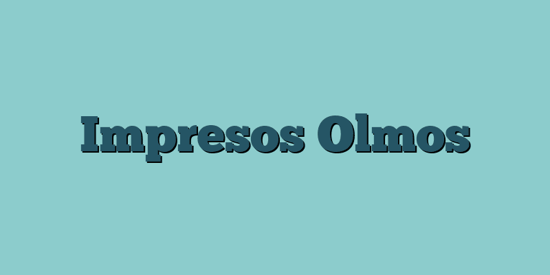 Impresos Olmos