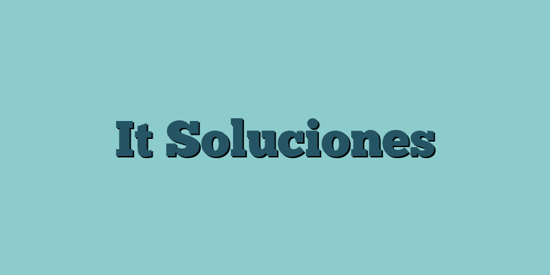 It Soluciones