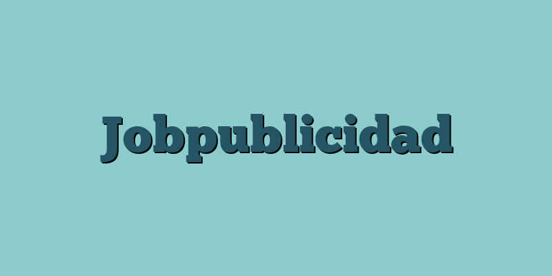 Jobpublicidad
