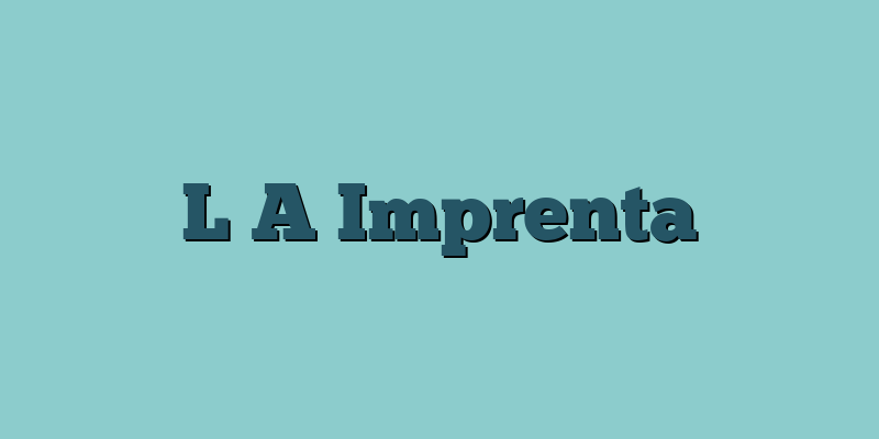 L A Imprenta