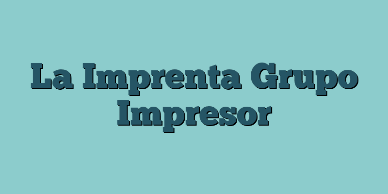 La Imprenta Grupo Impresor