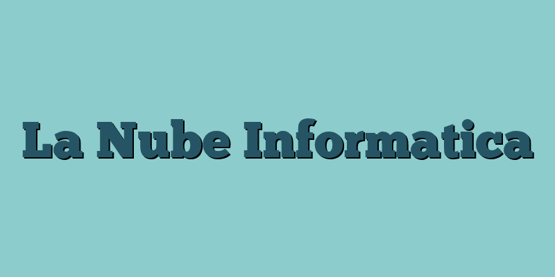 La Nube Informatica