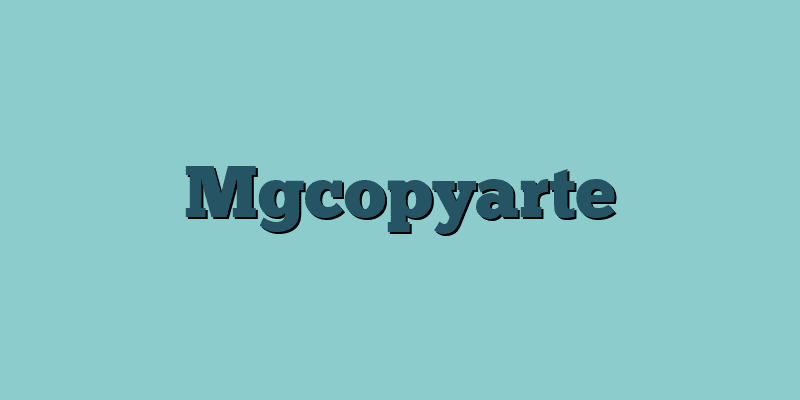 Mgcopyarte