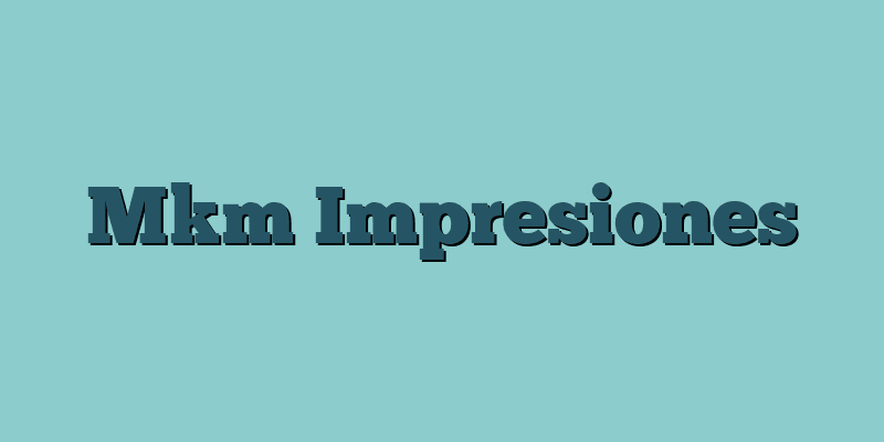 Mkm Impresiones