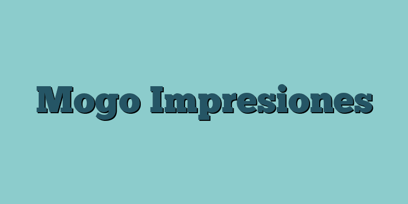 Mogo Impresiones