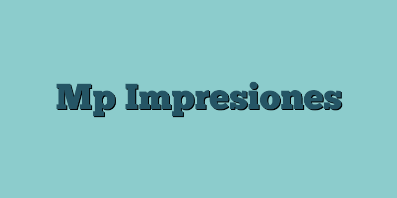 Mp Impresiones