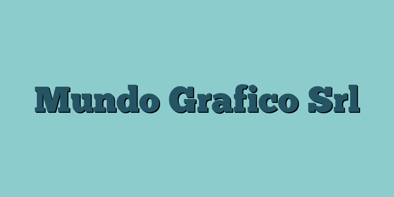 Mundo Grafico Srl