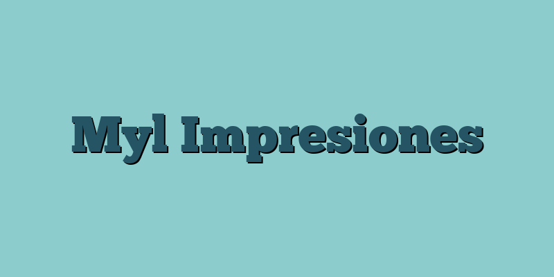 Myl Impresiones